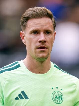 AMSTERDAM - AFC Ajax goalkeeper Marc-AndrÃ ter Stegen during the Dutch Eredivisie match between AFC Ajax and SC Heerenveen at the Johan Cruijff ArenA on August 16, 2026 in Amsterdam, the Netherlands. MAURICE VAN STEEN ANP Eredivisie 2026-2027 xVIxANPxSportx xMauricexvanxSteenxIVx 565807062 originalFilename: 565807062.jpg