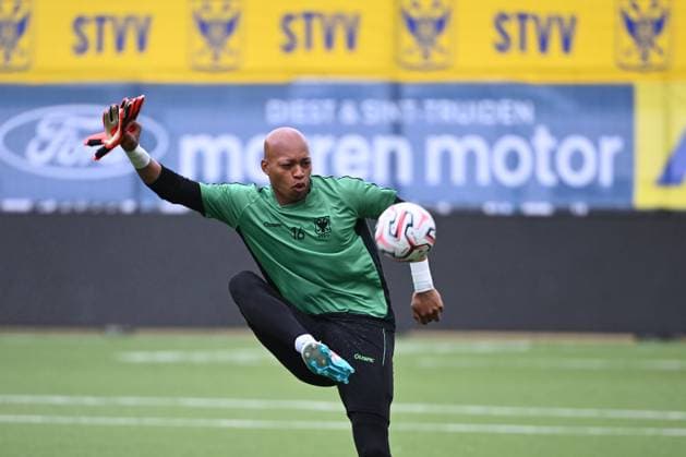Sint-Truidense VV v Omonia Nicosia AC - UEFA Europa League Media Activities 19 08 2026 SINT-TRUIDEN, BELGIUM - AUGUST 19 : Kokubo Leo Brian goalkeeper of Sint-Truidense VV pictured during a training session ahead of the UEFA Europa League 2026 27 play-off round first leg between Sint-Truidense VV and Omonia Nicosia AC on August 19, 2026 in Sint-Truiden, Belgium, 19 08 2026 Sint-Truiden Belgium  Copyright: xVincentxKalutx