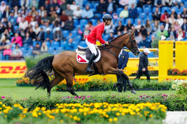 AACHEN - FEI World Championships 2026, AACHEN - FEI World Championships 2026 GUERDAT Steve (SUI), Dynamix de Belheme FEI Jumping World Championship, WM, Weltmeisterschaft First Competition Team & Individual Qualifier Speed competition Zeitspringen Aachen, Reitstadion Soers 19. August 2026 - *** 2026 FEI World Championships in Aachen, AACHEN FEI World Championships 2026 GUERDAT Steve SUI, Dynamix de Belheme FEI Jumping World Championship First Competition Team Individual Qualifier Speed Competition Time Jumping Aachen, Soers Equestrian Stadium August 19, 2026
