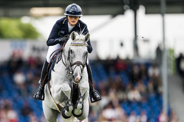 260819 Wilma McMahon of Sweden with horse Cicci compete in the team and individual jumping qualifier round one during day 9 of the 2026 FEI World Championships on August 19, 2026 in Aachen. Photo: Emma Wallskog BILDBYRAN kod EW EW0689 ridsport equestrian rid-vm 2026 2026 fei world championships bbeng ridsport-vm hoppning jumping sverige *** August 19, 2026: Wilma McMahon of Sweden, riding her horse Cicci, competed in the first round of the team and individual show jumping qualifiers on Day 9 of the 2026 FEI World Championships, 2026 in Aachen. Photo by Emma Wallskog. BILDBYRAN code EW EW0689. equestrian sports, 2026 World Championships, 2026 FEI World Championships, BBENG, equestrian sports, World Championships, show jumping, Sweden  Copyright: EMMAxWALLSKOG BB260819EW046