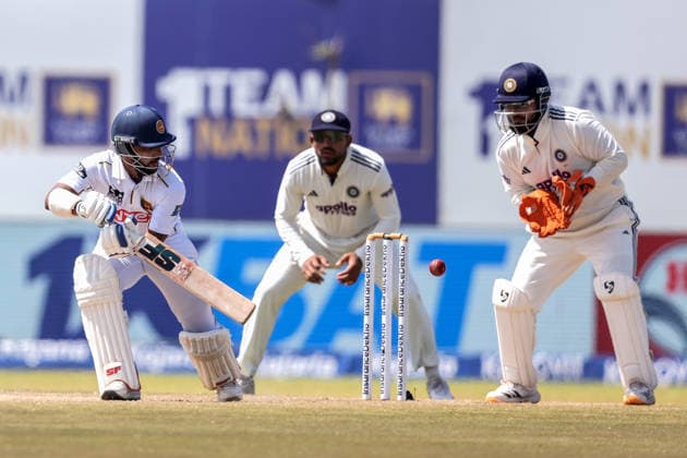 Cricket, international match, Test match, India v Sri Lanka