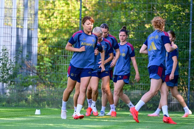 19.08.2026, München, Deutschland. Google Pixel Frauen-Bundesliga: Die FC Bayern Frauen absolvieren auf dem FC Bayern Campus eine Trainingseinheit vor dem Bundesliga-Saisonauftakt gegen den 1. FC Union Berlin. Momoko Tanikawa (FC Bayern Frauen) *** August 19, 2026, Munich, Germany Google Pixel Women s Bundesliga The FC Bayern Women s team holds a training session at the FC Bayern Campus ahead of their Bundesliga season opener against 1. FC Union Berlin Momoko Tanikawa FC Bayern Women s Team