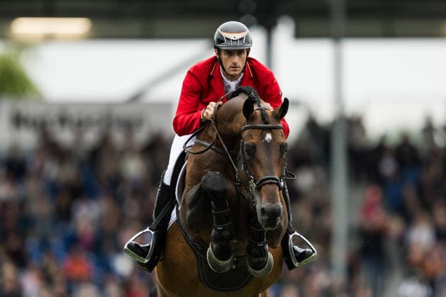260819 Richard Vogel of Germany with horse United Touch compete in the team and individual jumping qualifier round one during day 9 of the 2026 FEI World Championships on August 19, 2026 in Aachen. Photo: Emma Wallskog BILDBYRAN kod EW EW0689 ridsport equestrian rid-vm 2026 2026 fei world championships bbeng ridsport-vm hoppning jumping *** August 19, 2026: Richard Vogel of Germany, riding United Touch, competes in the first round of the team and individual show jumping qualifiers on Day 9 of the 2026 FEI World Championships in Aachen. 2026 in Aachen. Photo by Emma Wallskog. BILDBYRAN code EW EW0689 equestrian sports 2026 World Championships 2026 FEI World Championships BBENG equestrian sports World Championships show jumping  Copyright: EMMAxWALLSKOG BB260819EW095
