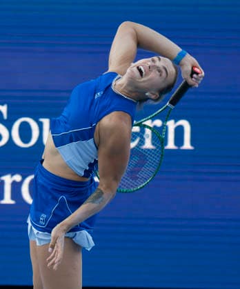 TENNIS 2026: Cincinnati Open Aug. 26 August 18, 2026: Aryna Sabalenka (BLR) defeated Xinyu Want (CHN) 6-1, 6-3, at the Cincinnati Open being played at Lindner Family Tennis Center in Mason, Ohio. Ã‚ÂLeslie Billman Tennisclix CSM (Credit Image: Â Leslie Billman Cal Media) Mason Ohio USA EDITORIAL USE ONLY Copyright: xx ZUMA-20260818_zma_c04_218.jpg LesliexBillmanx csmphotothree512785