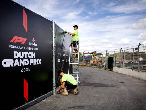 Formula 1, Dutch Grand Prix at Zandvoort, preparations