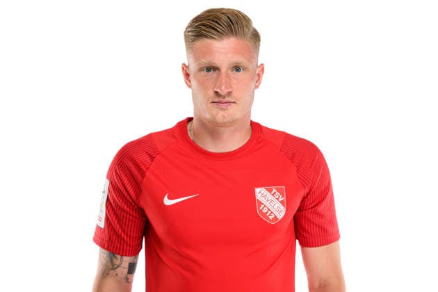 Kevin Schumacher, DFB 3. Liga 2026 2027, TSV Havelse 1912 e.V., Media Day, 23.07.2026, Foto: Socrates Tassos picture-alliance DFB TSV Havelse 1912 2026 Studio Portraits *** Kevin Schumacher, DFB 3rd Division 2026–2027, TSV Havelse 1912 e.V., Media Day, July 23, 2026, Photo by Socrates Tassos, picture alliance, DFB, TSV Havelse 1912, 2026, Studio Portraits