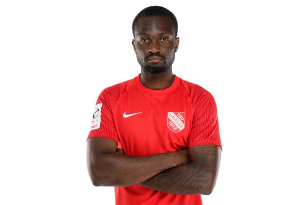 Dennis Duah, DFB 3. Liga 2026 2027, TSV Havelse 1912 e.V., Media Day, 23.07.2026, Foto: Socrates Tassos picture-alliance DFB TSV Havelse 1912 2026 Studio Portraits *** Dennis Duah, DFB 3rd League 2026–2027, TSV Havelse 1912 e.V., Media Day, July 23, 2026, Photo by Socrates Tassos, picture alliance, DFB, TSV Havelse 1912, 2026, Studio Portraits