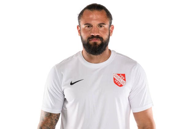 Athletiktrainer Waldemar Dinges, DFB 3. Liga 2026 2027, TSV Havelse 1912 e.V., Media Day, 23.07.2026, Foto: Socrates Tassos picture-alliance DFB TSV Havelse 1912 2026 Studio Portraits *** Strength and Conditioning Coach Waldemar Dinges, DFB 3rd Division 2026–2027, TSV Havelse 1912 e.V., Media Day, July 23, 2026, Photo by Socrates Tassos, picture alliance, DFB, TSV Havelse 1912, 2026, Studio Portraits