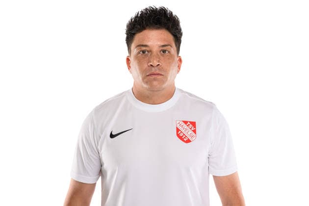 Trainer Samir Ferchichi, DFB 3. Liga 2026 2027, TSV Havelse 1912 e.V., Media Day, 23.07.2026, Foto: Socrates Tassos picture-alliance DFB TSV Havelse 1912 2026 Studio Portraits *** Coach Samir Ferchichi, DFB 3rd League 2026–2027, TSV Havelse 1912 e.V., Media Day, July 23, 2026, Photo by Socrates Tassos, picture alliance, DFB, TSV Havelse 1912, 2026, Studio Portraits