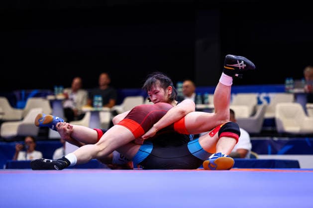 U20 World Championships 65kg WW - Margarita Salnazarian (RUS) df. Zhengwei Ma (CHN) *** U20 World Championships, 65 kg Open Weight: Margarita Salnazarian (RUS) defeated Zhengwei Ma (CHN) by decision Copyright: xKadirxCaliskanx 776545139