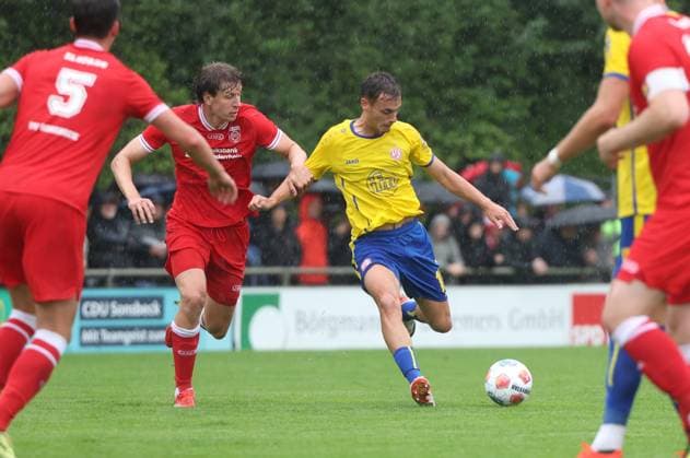 Football, Lower Rhine Regional Cup, SV Sonsbeck v Rot-Weiss Essen