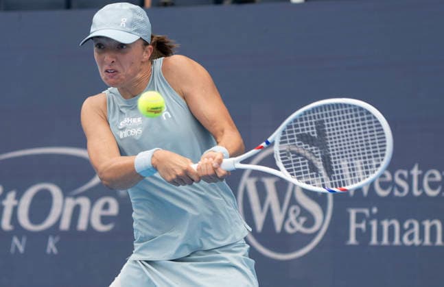 TENNIS 2026: Cincinnati Open Aug. 26 August 19, 2026: Iga Swiatek (POL) defeated Diane Parry (FRA), at the Cincinnati Open being played at Lindner Family Tennis Center in Mason, Ohio. Ã‚ÂLeslie Billman Tennisclix CSM (Credit Image: Â Leslie Billman Cal Media) Mason Ohio USA EDITORIAL USE ONLY Copyright: xx ZUMA-20260819_zma_c04_022.jpg LesliexBillmanx csmphotothree512808