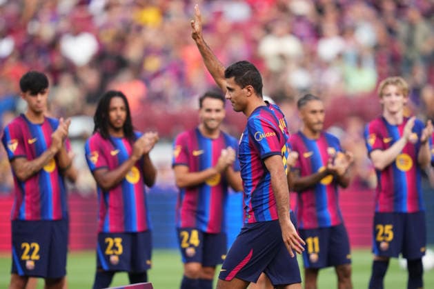 ESP: FC Barcelona, Barca - Al Ahly FC. Joan Gamper Trophy. Rodrigo Rodri Hernandez of FC Barcelona during the Joan Gamper Trophy match between FC Barcelona and Al Ahly FC played at Spotify Camp Nou Stadium on 19 Aug 2026 in Barcelona, Spain. kpng Copyright: xBaguxBlancox xPRESSINPHOTOx PS_2627_BAL_ALH_517