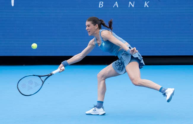 August 19, 2026: Sorana Christea (ROU) loses to Jessica Pegula (USA) at the Cincinnati Open being played at Lindner Family Tennis Center in Mason, Ohio, {USA} Ã‚ Tennisclix Cal Media CSM Mason USA - ZUMAc04_ 20260819_zma_c04_034 Copyright: xLesliexBillmanx