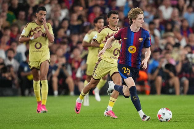 ESP: FC Barcelona, Barca - Al Ahly FC. Joan Gamper Trophy. Anthony Gordon of FC Barcelona during the Joan Gamper Trophy match between FC Barcelona and Al Ahly FC played at Spotify Camp Nou Stadium on 19 Aug 2026 in Barcelona, Spain. kpng Copyright: xBaguxBlancox xPRESSINPHOTOx PS_2627_BAL_ALH_540