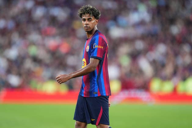 ESP: FC Barcelona, Barca - Al Ahly FC. Joan Gamper Trophy. Lamine Yamal of FC Barcelona during the Joan Gamper Trophy match between FC Barcelona and Al Ahly FC played at Spotify Camp Nou Stadium on 19 Aug 2026 in Barcelona, Spain. kpng Copyright: xBaguxBlancox xPRESSINPHOTOx PS_2627_BAL_ALH_546