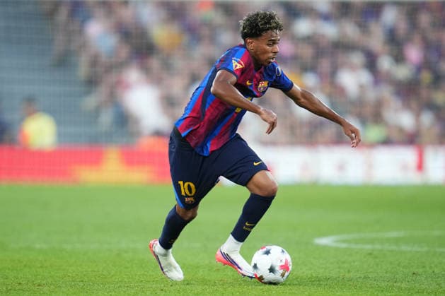 ESP: FC Barcelona, Barca - Al Ahly FC. Joan Gamper Trophy. Lamine Yamal of FC Barcelona during the Joan Gamper Trophy match between FC Barcelona and Al Ahly FC played at Spotify Camp Nou Stadium on 19 Aug 2026 in Barcelona, Spain. kpng Copyright: xBaguxBlancox xPRESSINPHOTOx PS_2627_BAL_ALH_547