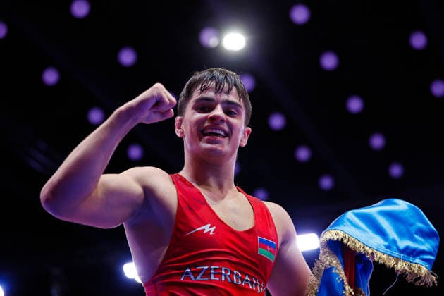 U20 World Championships 60kg GR - Aykhan Javadov (AZE) *** U20 World Championships, 60 kg Greco-Roman: Aykhan Javadov (AZE) Copyright: xKostadinxAndonovx
