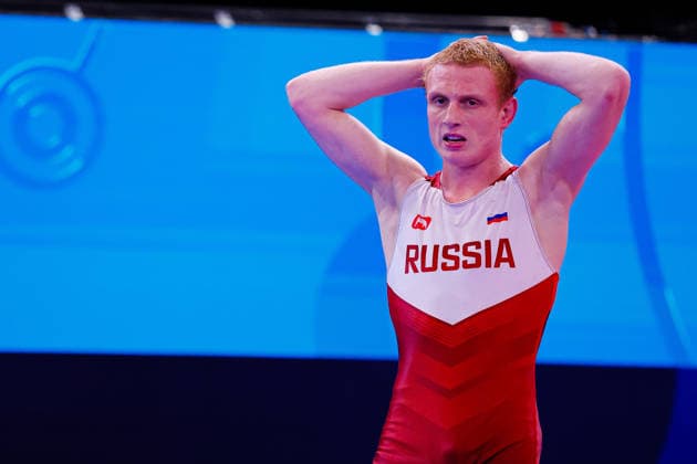 U20 World Championships 60kg GR - Ilia Paniutin (RUS) *** U20 World Championships, 60 kg Greco-Roman, Ilia Paniutin (RUS) Copyright: xKostadinxAndonovx