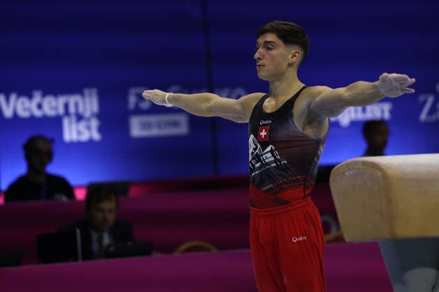 Zagreb, 19.08.2026. - 37TH EUROPEAN MEN™S ARTISTIC GYMNASTICS Men s Artistic Gymnastics Qualification SENIORS 662 GIUBELLINI Matteo (SUI) 37th European Men™s Artistic Gymnastics  20AG1731.JPG
