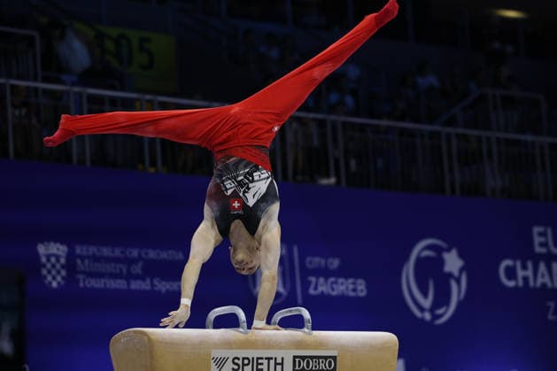 Zagreb, 19.08.2026. - 37TH EUROPEAN MEN™S ARTISTIC GYMNASTICS Men s Artistic Gymnastics Qualification SENIORS 664 SEIFERT Noe (SUI) 37th European Men™s Artistic Gymnastics  20AG1911.JPG