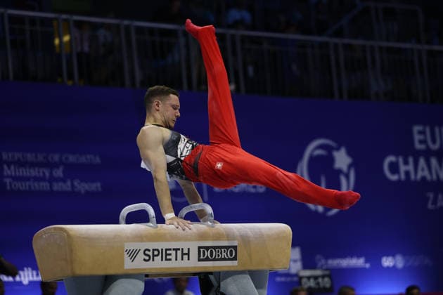 Zagreb, 19.08.2026. - 37TH EUROPEAN MEN™S ARTISTIC GYMNASTICS Men s Artistic Gymnastics Qualification SENIORS 664 SEIFERT Noe (SUI) 37th European Men™s Artistic Gymnastics  20AG1993.JPG