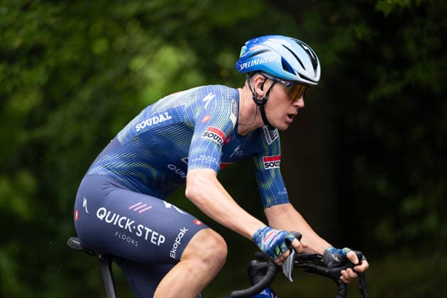 Lidl Deutschland Tour, Prolog, 19.08.2026 Dries Van Gestel (BEL, Soudal Quick-Step) Bad Orb Germany *** Lidl Germany Tour, Prolog, August 19, 2026 Dries Van Gestel BEL, Soudal Quick Step Bad Orb, Germany Copyright: xCarlaxHilgerx