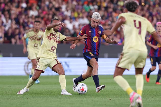 August 19, 2026, Barcelona, Barcelona, SPAIN: Pedri of FC Barcelona, Barca in action during the Joan Gamper Trophy, football match played between FC Barcelona and Al-Ahly FC at Spotify Camp Nou stadium on August 19, 2026 in Barcelona, Spain. Barcelona SPAIN - ZUMAa181 20260819_zaa_a181_088 Copyright: xJavierxBorregox
