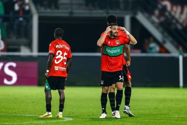 NIJMEGEN , 19-08-2026 , Stadium De Goffert , season 2026 2027 , UEFA Champions League play-offs 1st leg football , match between NEC Nijmegen and Bodo Glimt , picture shows NEC player Dusan Tadic NEC - Bodo Glimt  x205855786x Copyright: