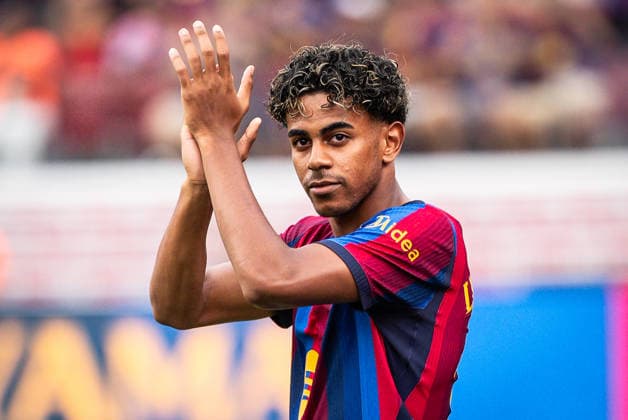 August 19, 2026, Barcelona, Spain, Spain: Lamine YAMAL of Barcelona during the Joan Gamper Trophy, Friendly match between FC Barcelona, Barca and Al Ahly SC at Spotify Camp Nou Stadium on August 19, 2026 in Barcelona, Spain. Barcelona Spain - ZUMAm308 20260819_zsp_m308_012 Copyright: xMatthieuxMirvillex