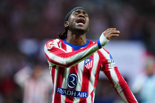 Atletico Madrid v Malaga CF - LaLiga EA Sports MD1 Ademola Lookman of Atletico Madrid reacts during the LaLiga EA Sports match between Atletico Madrid and Malaga CF at Metropolitano Stadium on August 19, 2026 in Madrid, Spain. Madrid Metropolitano Stadium Madrid Spain Copyright: xGokhanxTanerx xPSxImagesxGokhanxTanerx