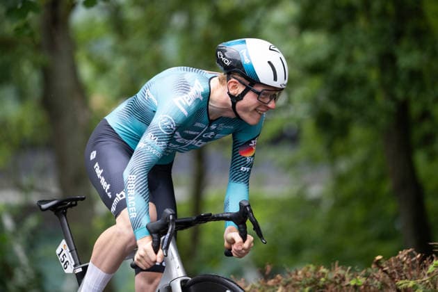 Lidl Deutschland Tour, Prolog, 19.08.2026 Ole Theiler (GER, REMBE RAD-NET) Bad Orb Germany *** Lidl Germany Tour, Prolog, August 19, 2026 Ole Theiler GER, REMBE RAD NET Bad Orb, Germany Copyright: xCarlaxHilgerx