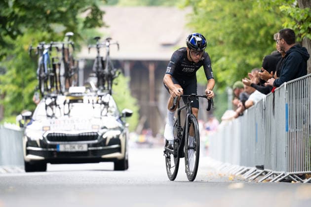 Lidl Deutschland Tour, Prolog, 19.08.2026 Alvaro Sagrado (ESP, TEAM STORCK - MRW BAU) Bad Orb Germany *** Lidl Germany Tour, Prolog, August 19, 2026 Alvaro Sagrado (ESP), TEAM STORCK MRW BAU Bad Orb, Germany Copyright: xCarlaxHilgerx