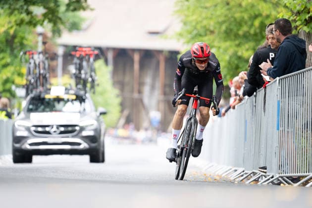 Lidl Deutschland Tour, Prolog, 19.08.2026 Robin DonzÃ (SUI, TUDOR PRO CYCLING TEAM) Bad Orb Germany *** Lidl Germany Tour, Prolog, August 19, 2026 Robin Donzà SUI, TUDOR PRO CYCLING TEAM Bad Orb, Germany Copyright: xCarlaxHilgerx