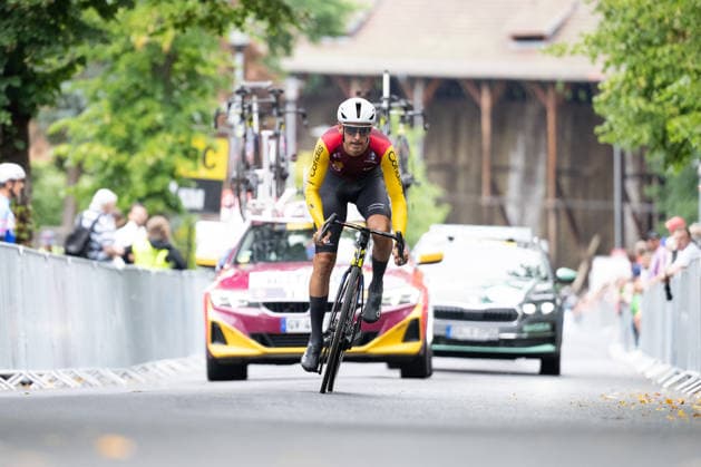 Lidl Deutschland Tour, Prolog, 19.08.2026 Dylan Teuns (BEL, COFIDIS) Bad Orb Germany *** Lidl Germany Tour, Prolog, August 19, 2026 Dylan Teuns BEL, COFIDIS Bad Orb, Germany Copyright: xCarlaxHilgerx