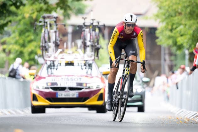Lidl Deutschland Tour, Prolog, 19.08.2026 Dylan Teuns (BEL, COFIDIS) Bad Orb Germany *** Lidl Germany Tour, Prolog, August 19, 2026 Dylan Teuns BEL, COFIDIS Bad Orb, Germany Copyright: xCarlaxHilgerx