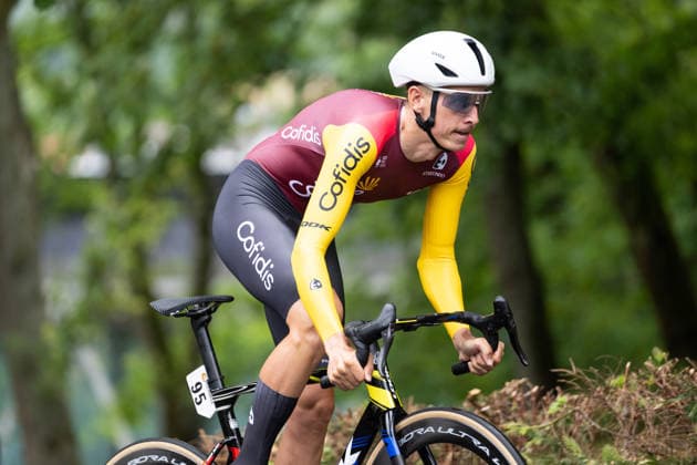 Lidl Deutschland Tour, Prolog, 19.08.2026 Dylan Teuns (BEL, COFIDIS) Bad Orb Germany *** Lidl Germany Tour, Prolog, August 19, 2026 Dylan Teuns BEL, COFIDIS Bad Orb, Germany Copyright: xCarlaxHilgerx