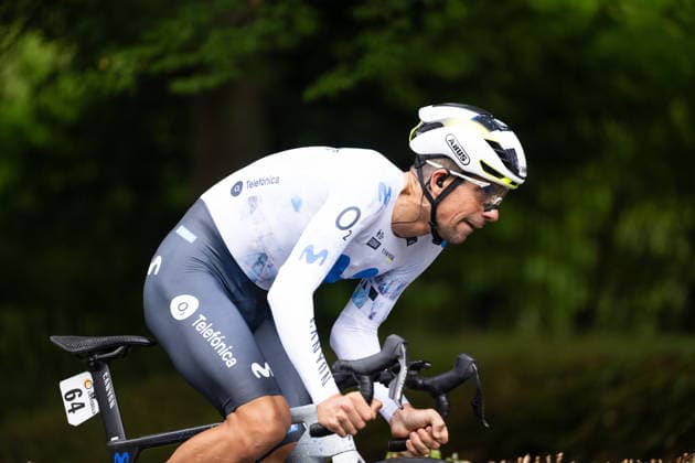 Lidl Deutschland Tour, Prolog, 19.08.2026 Nelson Oliveira (POR, MOVISTAR TEAM) Bad Orb Germany *** Lidl Germany Tour, Prolog, August 19, 2026 Nelson Oliveira (POR), MOVISTAR TEAM, Bad Orb, Germany Copyright: xCarlaxHilgerx