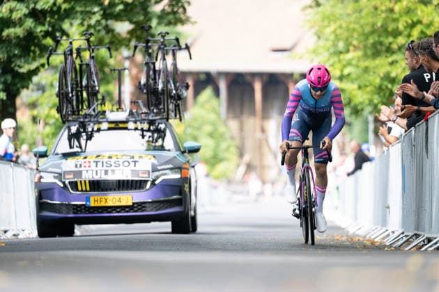 Lidl Deutschland Tour, Prolog, 19.08.2026 Tobias Müller (GER, UNIBET ROSE ROCKETS) Bad Orb Germany *** Lidl Germany Tour, Prologue, August 19, 2026 Tobias Müller GER, UNIBET ROSE ROCKETS Bad Orb, Germany Copyright: xCarlaxHilgerx