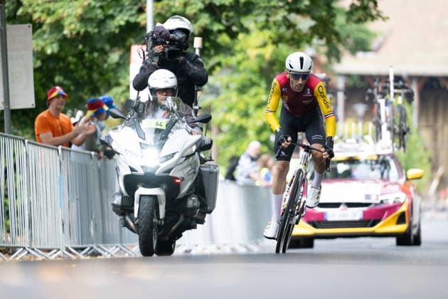 Lidl Deutschland Tour, Prolog, 19.08.2026 Benjamin Thomas (FRA, COFIDIS) Bad Orb Germany *** Lidl Germany Tour, Prolog, August 19, 2026 Benjamin Thomas FRA, COFIDIS Bad Orb, Germany Copyright: xCarlaxHilgerx