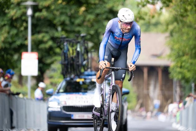 Lidl Deutschland Tour, Prolog, 19.08.2026 Luca Vergallito (ITA, ALPECIN - PREMIER TECH) Bad Orb Germany *** Lidl Germany Tour, Prolog, August 19, 2026 Luca Vergallito (ITA), ALPECIN PREMIER TECH, Bad Orb, Germany Copyright: xCarlaxHilgerx