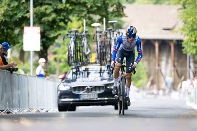 Lidl Deutschland Tour, Prolog, 19.08.2026 Alexander Hajek (AUT, RED BULL - BORA - HANSGROHE) Bad Orb Germany *** Lidl Germany Tour, Prolog, August 19, 2026 Alexander Hajek (AUT), RED BULL BORA HANSGROHE Bad Orb, Germany Copyright: xCarlaxHilgerx