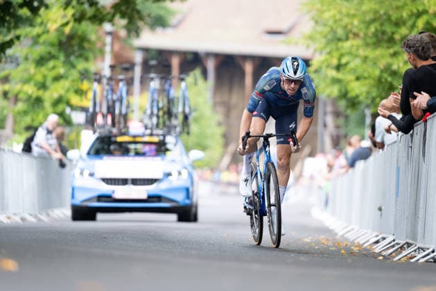 Lidl Deutschland Tour, Prolog, 19.08.2026 Pascal Eenkhoorn (NED, SOUDAL QUICK-STEP) Bad Orb Germany *** Lidl Germany Tour, Prologue, August 19, 2026 Pascal Eenkhoorn (NED), SOUDAL QUICK STEP, Bad Orb, Germany Copyright: xCarlaxHilgerx