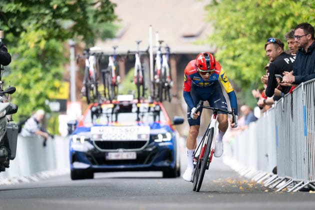 Lidl Deutschland Tour, Prolog, 19.08.2026 Giulio Ciccone (ITA, LIDL - TREK) Bad Orb Germany *** Lidl Germany Tour, Prolog, August 19, 2026 Giulio Ciccone ITA, LIDL TREK Bad Orb, Germany Copyright: xCarlaxHilgerx