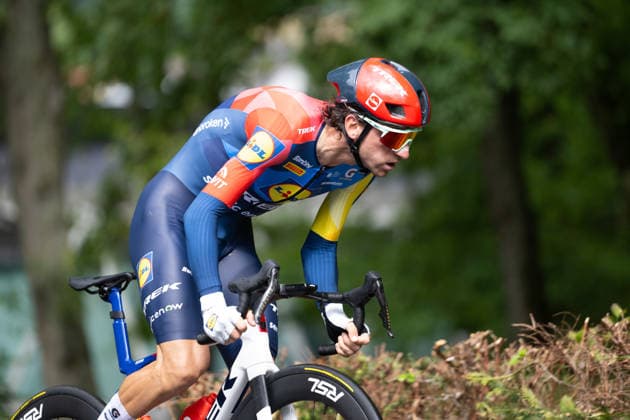 Lidl Deutschland Tour, Prolog, 19.08.2026 Giulio Ciccone (ITA, LIDL - TREK) Bad Orb Germany *** Lidl Germany Tour, Prolog, August 19, 2026 Giulio Ciccone ITA, LIDL TREK Bad Orb, Germany Copyright: xCarlaxHilgerx