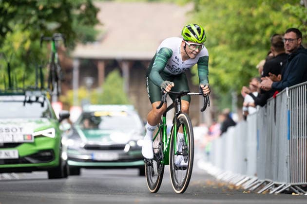 Lidl Deutschland Tour, Prolog, 19.08.2026 Iuri Leitao (POR, CAJA RURAL - SEGUROS RGA) Bad Orb Germany *** Lidl Germany Tour, Prolog, August 19, 2026 Iuri Leitao (POR), CAJA RURAL SEGUROS RGA, Bad Orb, Germany Copyright: xCarlaxHilgerx