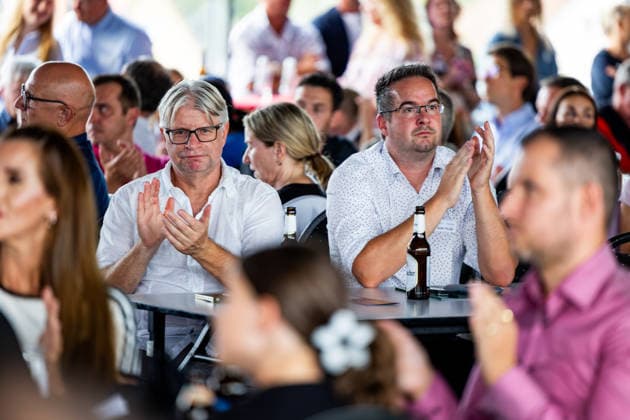 19.08.2026, GER, Handball, Maenner, Saison 26 27, ThSV Eisenach, Sponsorenabend 250 Gäste aus Politik Ehrenamt sowie die Vertreter der Sponsoren waren in dem Museum der Automobile Welt Eisenach AWE zum Saisonstart Sponsorenabend des ThSV Eisenach geladen. 99817 Eisenach Automobile Welt Eisenach AWE Thueringen Deutschland *** August 19, 2026, GER, Handball, Men, Season 26–27, ThSV Eisenach, Sponsors’ Evening: 250 guests from the worlds of politics and volunteer work, as well as representatives of the sponsors, were invited to the Automobile Welt Eisenach (AWE) museum for ThSV Eisenach’s Sponsors’ Evening to kick off the season. 99817 Eisenach, Automobile Welt Eisenach (AWE), Thuringia, Germany