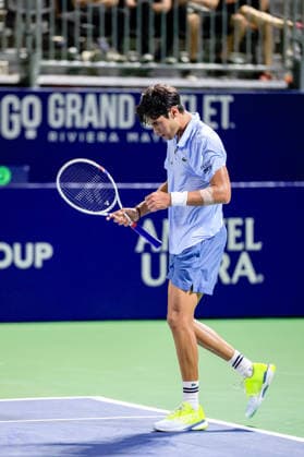 CANCUN COUNTRY OPEN 2026 CANCUN COUNTRY OPEN 2026 RODRIGO PACHECO VS TOMAS BARRIOS 19082026 CANCUN, QUINTANA ROO. Action photo of Rodrigo Pacheco of Mexico, during game of the Cancun Country Open 2026 Tennis 125 Challenger tournament held at the Cancun Country Club of Cancun, Quintana Roo, Mexico. Foto de accion de Rodrigo Pacheco de Mexico, durante juego del Cancun Country Open 2026 ATP, Tennis Herren 125 Challenger que se celebra en el Cancun Country Club de Cancun, Quintana Roo, Mexico. PHOTO BY IMAGENSHOP AGENCIA FOTOGRAFICA CANCUN QUINTANA ROO MEXICO *** CANCUN COUNTRY OPEN 2026 CANCUN COUNTRY OPEN 2026 RODRIGO PACHECO VS TOMAS BARRIOS 08 19 2026 CANCUN, QUINTANA ROO Action photo of Rodrigo Pacheco of Mexico during a match at the 2026 Cancun Country Open Tennis 125 Challenger tournament held at the Cancun Country Club in Cancun, Quintana Roo, Mexico Action photo of Rodrigo Pacheco of Mexico, during a match at the 2026 Cancun Country Open ATP 125 Challenger tournament held at the Cancun Country Club in Cancun, Quintana Roo, Mexico. PHOTO BY IMAGENSHOP PHOTO AGENCY CANCUN QUINTANA ROO MEXICO Copyright: xIMAGENSHOPxAGENCIAxFOTOGRAFICAx