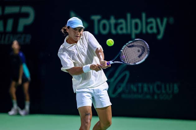 CANCUN COUNTRY OPEN 2026 CANCUN COUNTRY OPEN 2026 ALAN MAGADAN VS ALEX HERNANDEZ 19082026 CANCUN, QUINTANA ROO. Action photo of Alex Hernandez of Mexico, during game of the Cancun Country Open 2026 Tennis 125 Challenger tournament held at the Cancun Country Club of Cancun, Quintana Roo, Mexico. Foto de accion de Alex Hernandez de Mexico, durante juego del Cancun Country Open 2026 ATP, Tennis Herren 125 Challenger que se celebra en el Cancun Country Club de Cancun, Quintana Roo, Mexico. PHOTO BY IMAGENSHOP AGENCIA FOTOGRAFICA CANCUN QUINTANA ROO MEXICO *** CANCUN COUNTRY OPEN 2026 CANCUN COUNTRY OPEN 2026 ALAN MAGADAN VS ALEX HERNANDEZ 08 19 2026 CANCUN, QUINTANA ROO Action photo of Alex Hernandez of Mexico during a match at the Cancun Country Open 2026 Tennis 125 Challenger tournament held at the Cancun Country Club in Cancun, Quintana Roo, Mexico Action photo of Alex Hernandez of Mexico, during a match at the 2026 Cancun Country Open ATP 125 Challenger, held at the Cancun Country Club in Cancun, Quintana Roo, Mexico. PHOTO BY IMAGENSHOP PHOTO AGENCY CANCUN QUINTANA ROO MEXICO Copyright: xIMAGENSHOPxAGENCIAxFOTOGRAFICAx