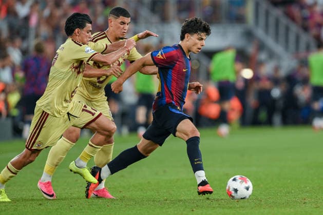 FC Barcelona, Barca v AL-AHLY FC SPOTIFY CAMP NOU. BARCELONA Aug 19,2026 FC BARCELONA vs AL-ALHY FC AUG 19 ,2026 Xavi Espart (36) of FC Barcelona during the match between FC Barcelona and Al-Alhy FC corresponding to the Joan Gamper Trophy at Spotify Camp Nou in Barcelona, Spain. Barcelona ESP Copyright: xS.xRosx